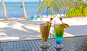 drinks - Captain Morgan's Retreat. Belize