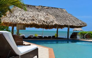 Pool Bar - Captain Morgan's Retreat. Belize