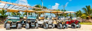 Golf Cart Rentals at Captain Morgan's Retreat in Belize